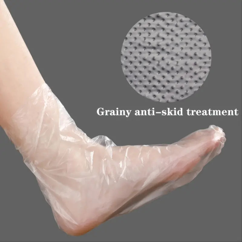 100 pcs Moisturizing Foot Masks - 100% Disposable, Soft and Comfortable, Perfect for Daily Use