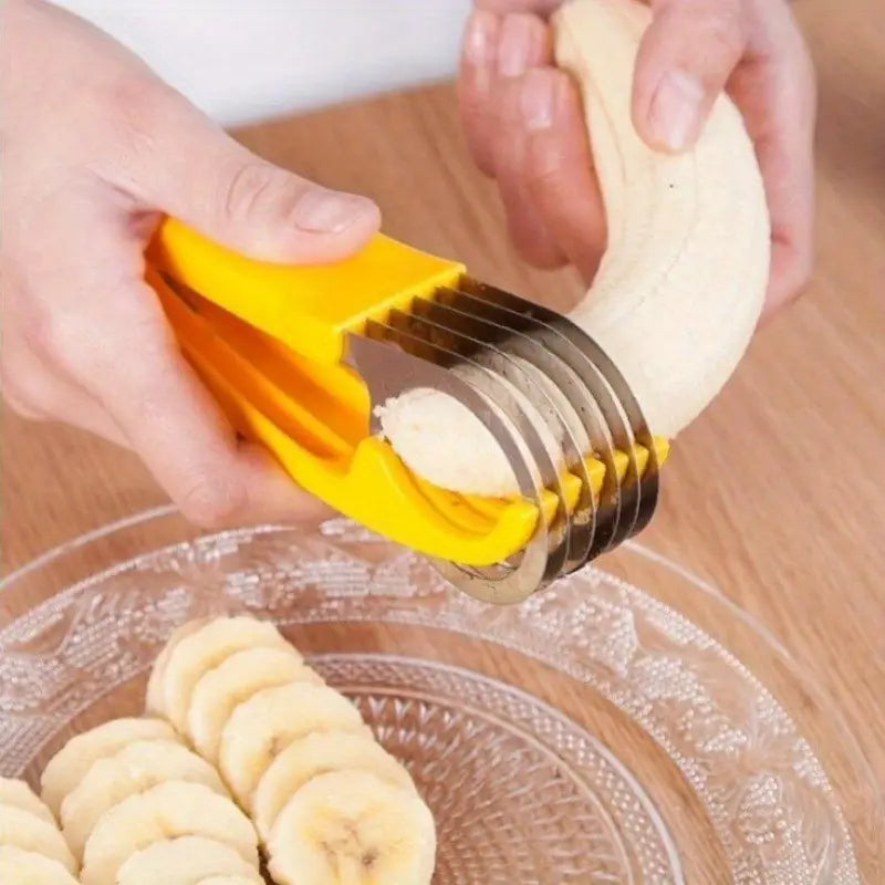 Versatile Stainless Steel Fruit & Vegetable Slicer - Perfect for Any Occasion!