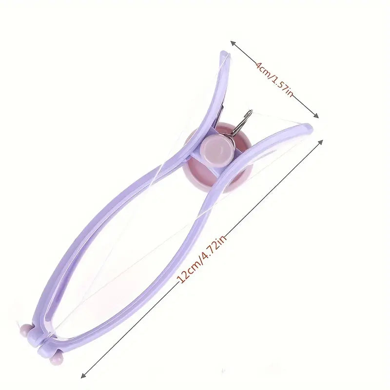 1pc Women Hair Removal Epilator Mini Facial Hair Remover Spring Threading Face Defeatherer For Cheeks Eyebrow