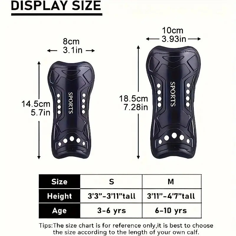 1 Pair Soccer Guards, Pads, Soccer Equipment For Football Games, Lightweight And Breathable Calf Protective Gear