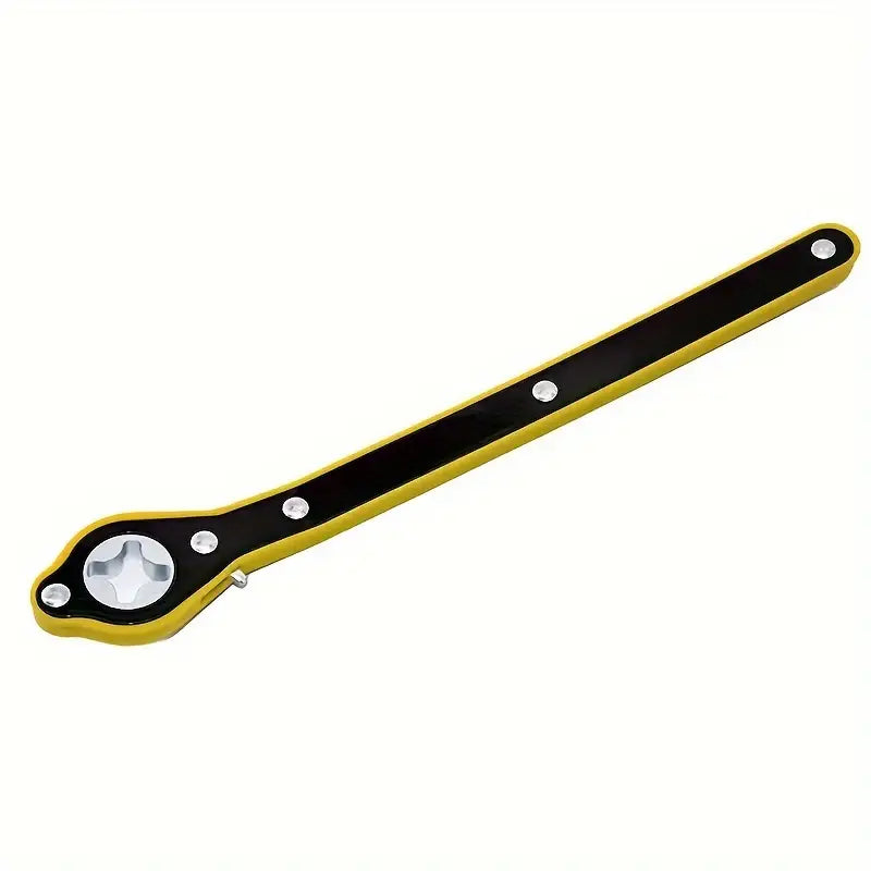 "360° Auto Labor-Saving Ratchet Wrench & Scissor Jack for Cars and Motorcycles"