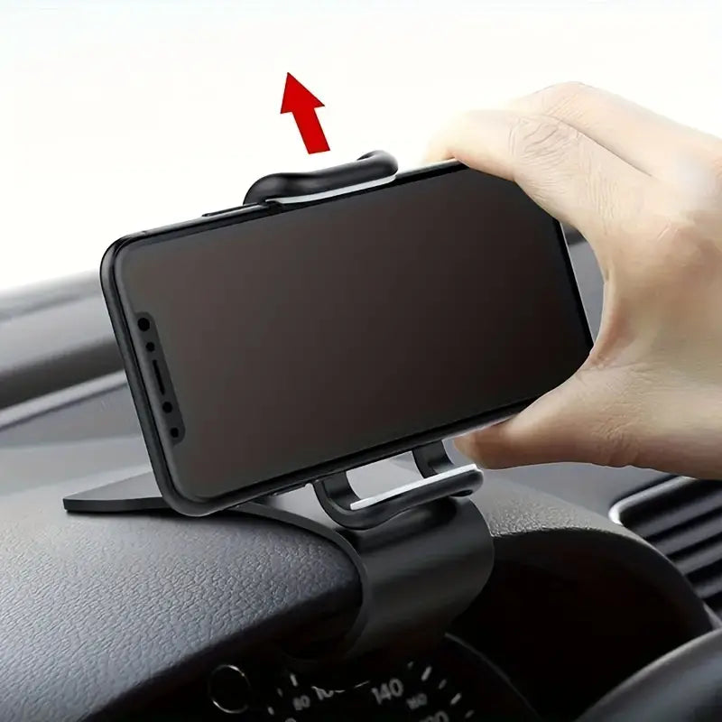 Dolwao Universal Car Phone Holder - Easy Install, Non-Slip Clip for All Phones