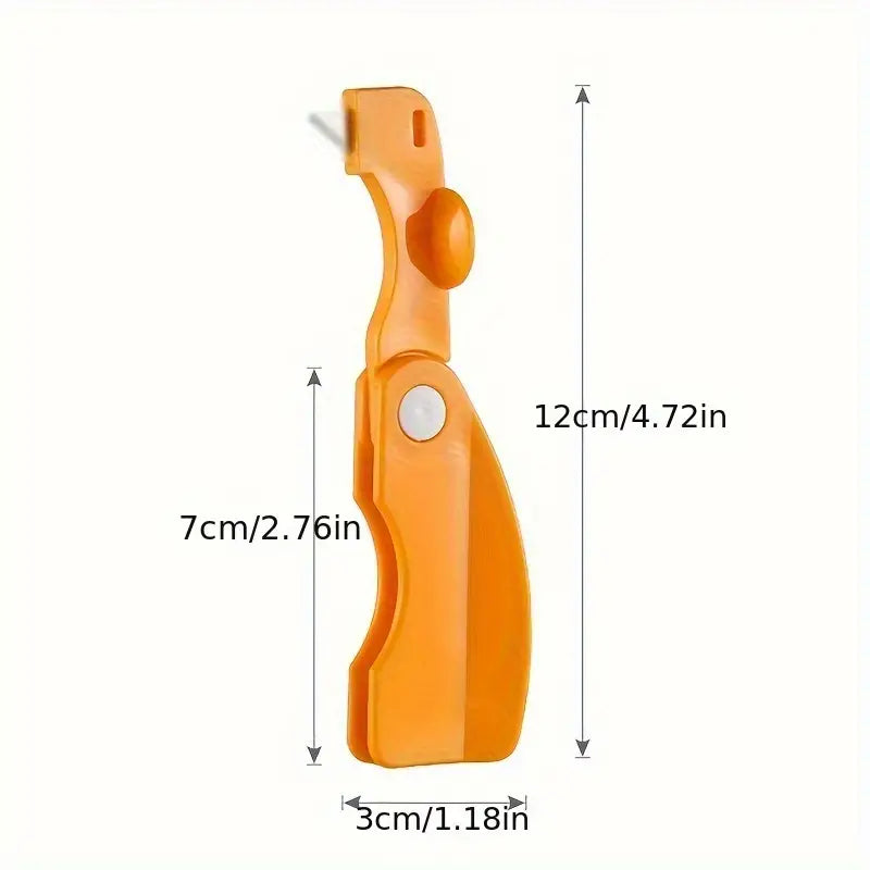 1/2pcs, Orange Peeler, Plastic Orange Peeler, Simple Lemon Peeler, Grapefruit Peeler