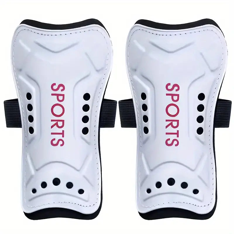 1 Pair Soccer Guards, Pads, Soccer Equipment For Football Games, Lightweight And Breathable Calf Protective Gear