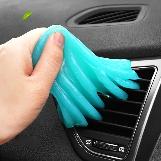 "Magic Gel Dust Remover - Perfect for Car Vents, Keyboards & More!"